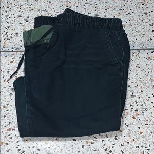 New York & Co. Dark Wash Denim Joggers 16